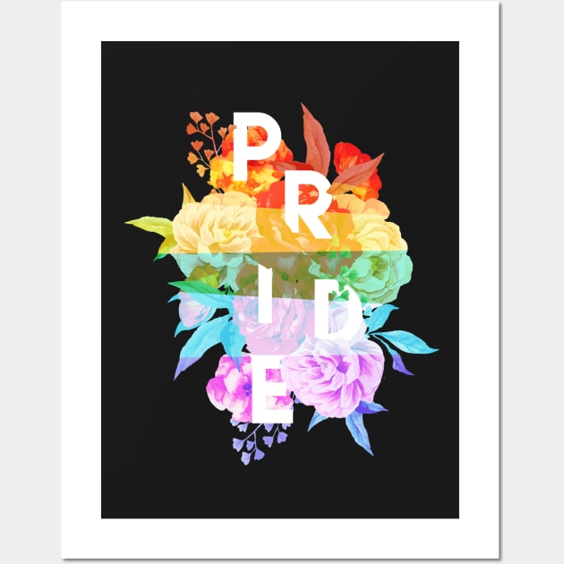 Floral Pride Wall Art by Emily Collins